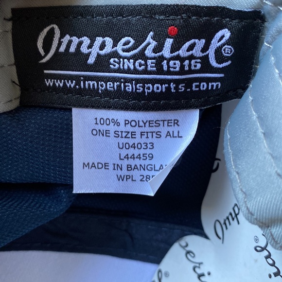 Navy Imperial golf hat - Picture 4 of 4